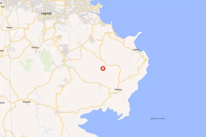 Example Philippines itinerary planner route