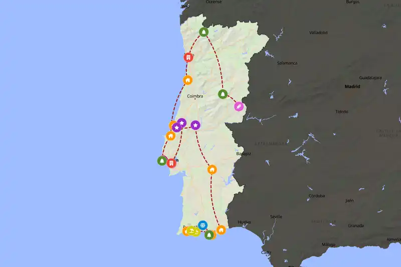 Backpacking in Portugal