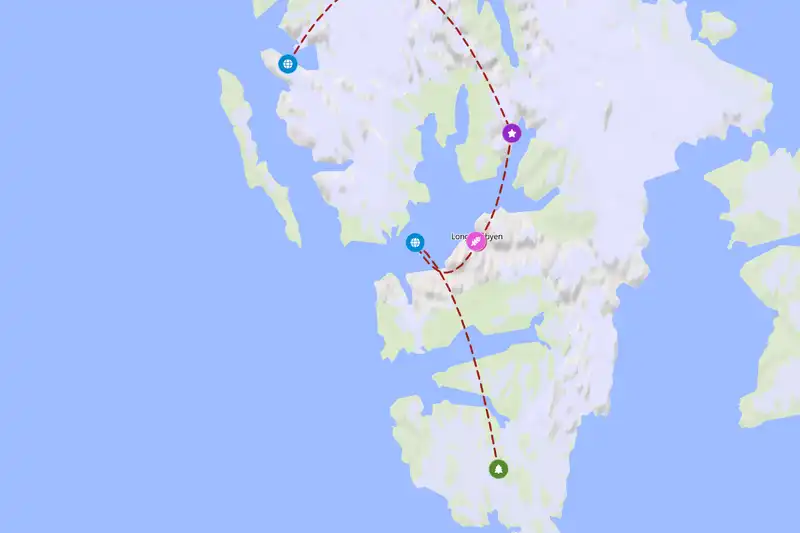Backpacking in Svalbard