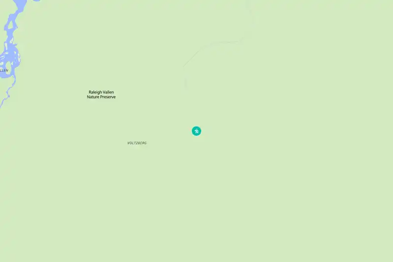 Example Suriname itinerary planner route