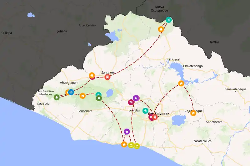 Backpacking in El Salvador