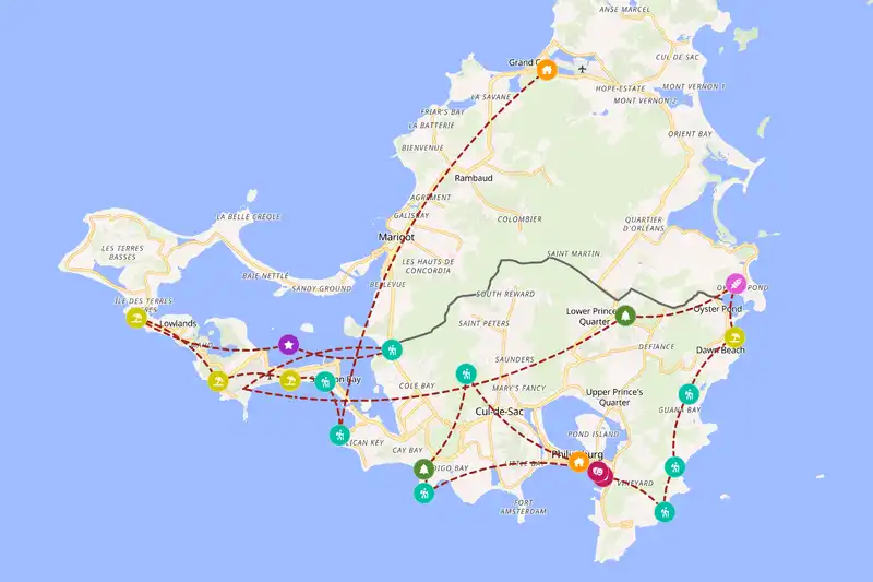 Backpacking in Sint Maarten