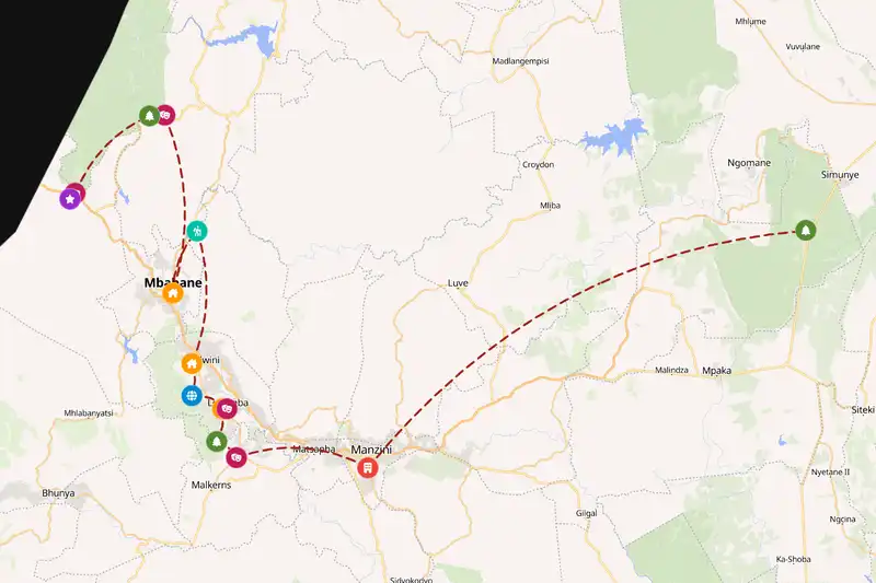 Backpacking in Eswatini