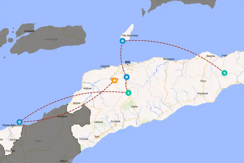 Backpacking in Timor-Leste