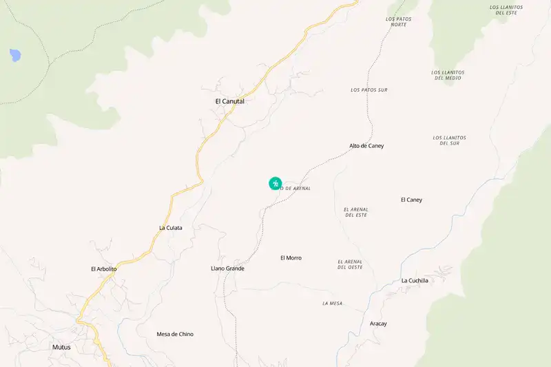 Example Venezuela itinerary planner route