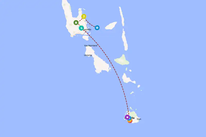Backpacking in Vanuatu