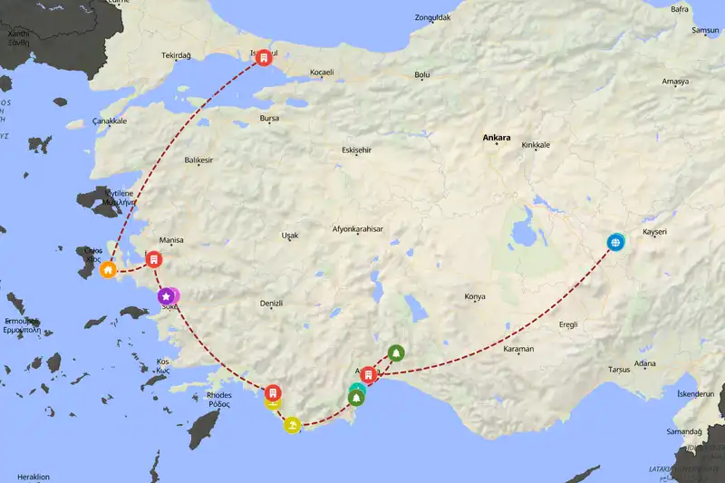 Backpacking in Türkiye
