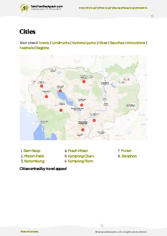 example page 6 from our offline Travel Guide for Cambodia