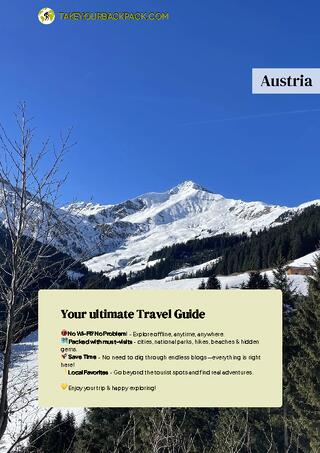 example page 0 from our offline Travel Guide for Austria