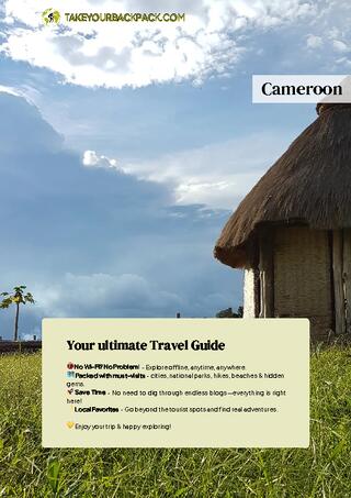 example page 0 from our offline Travel Guide for Cameroon