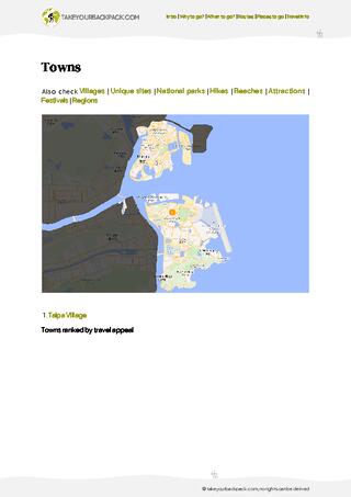 example page 4 from our offline Travel Guide for Macau
