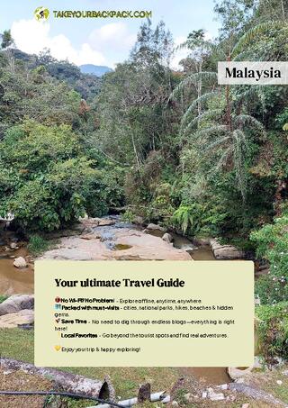 example page 0 from our offline Travel Guide for Malaysia