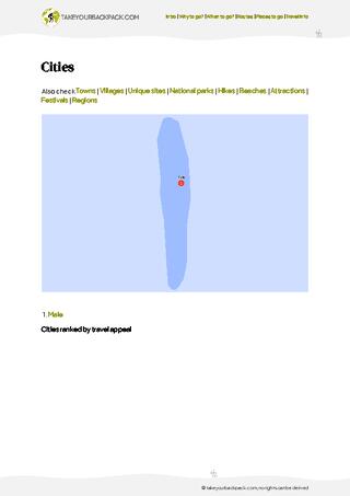 example page 4 from our offline Travel Guide for Maldives