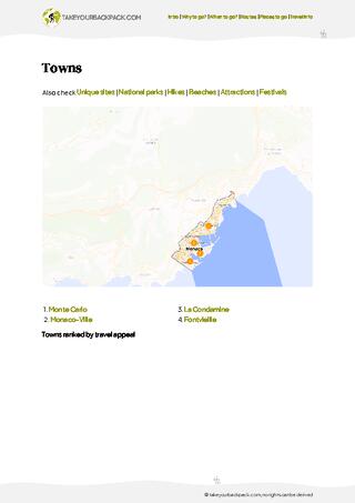 example page 4 from our offline Travel Guide for Monaco