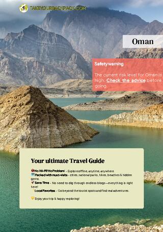 example page 0 from our offline Travel Guide for Oman