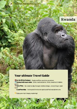 example page 0 from our offline Travel Guide for Rwanda