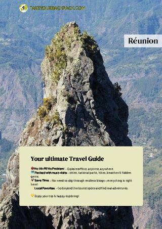 example page 0 from our offline Travel Guide for Réunion