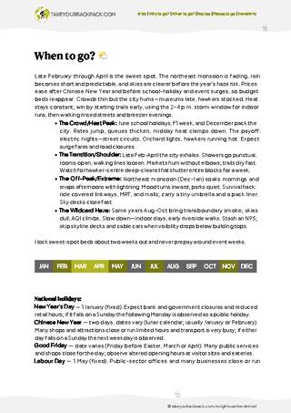 example page 1 from our offline Travel Guide for Singapore