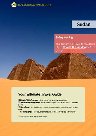 example page 0 from our offline Travel Guide for Sudan