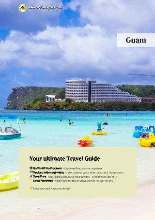 example page 0 from our offline Travel Guide for Guam