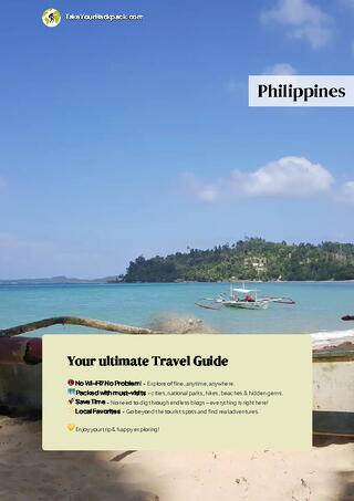 example page 0 from our offline Travel Guide for Philippines