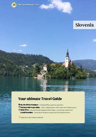 example page 0 from our offline Travel Guide for Slovenia