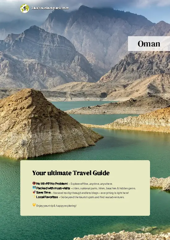example page 0 from our offline Travel Guide for Oman