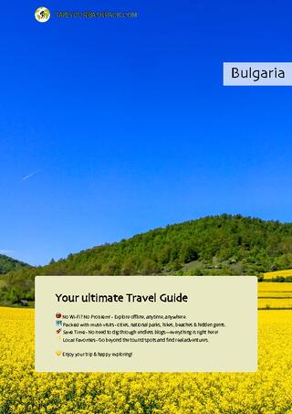 example page 0 from our offline Travel Guide for Bulgaria