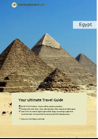 example page 0 from our offline Travel Guide for Egypt