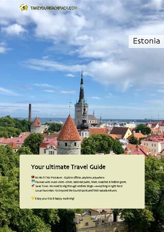 example page 0 from our offline Travel Guide for Estonia