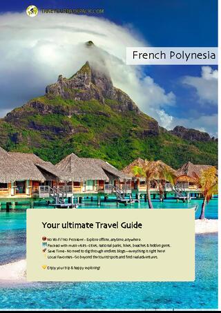 example page 0 from our offline Travel Guide for French Polynesia