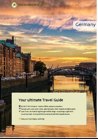 example page 0 from our offline Travel Guide for Germany