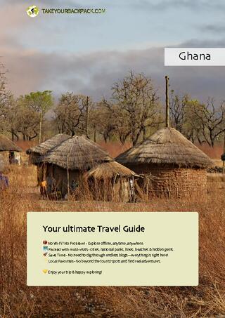 example page 0 from our offline Travel Guide for Ghana
