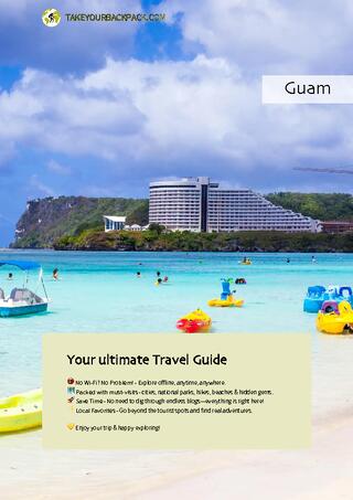 example page 0 from our offline Travel Guide for Guam