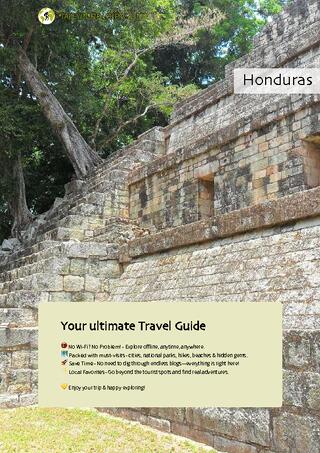 example page 0 from our offline Travel Guide for Honduras