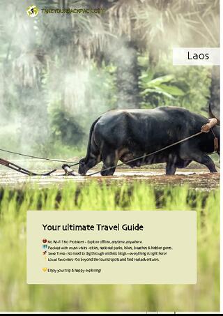 example page 0 from our offline Travel Guide for Laos