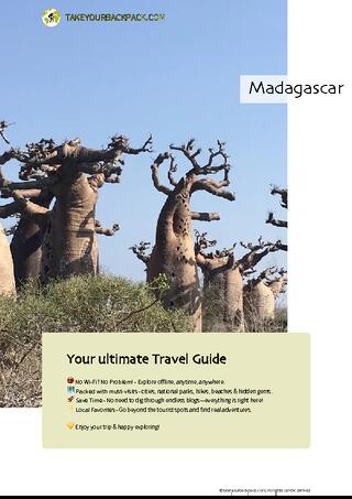 example page 0 from our offline Travel Guide for Madagascar