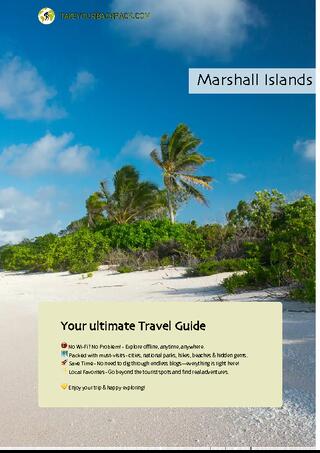example page 0 from our offline Travel Guide for Marshall Islands