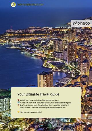 example page 0 from our offline Travel Guide for Monaco