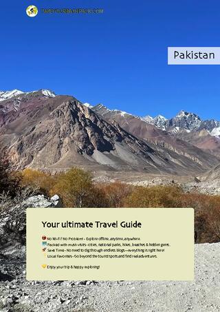 example page 0 from our offline Travel Guide for Pakistan