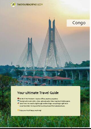 example page 0 from our offline Travel Guide for Republic of the Congo