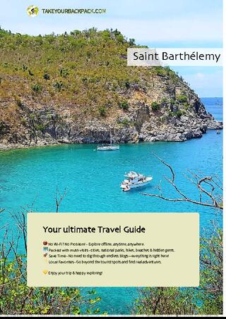 example page 0 from our offline Travel Guide for Saint Barthélemy
