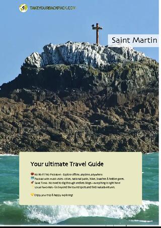example page 0 from our offline Travel Guide for Saint Martin
