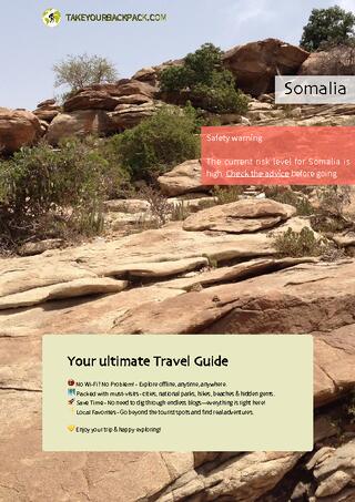 example page 0 from our offline Travel Guide for Somalia