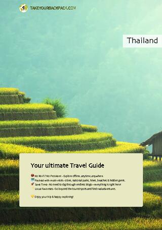 example page 0 from our offline Travel Guide for Thailand