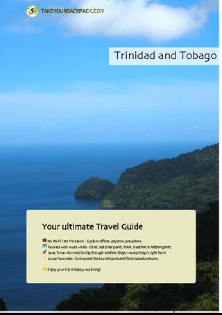 example page 0 from our offline Travel Guide for Trinidad and Tobago