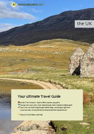 example page 0 from our offline Travel Guide for United Kingdom