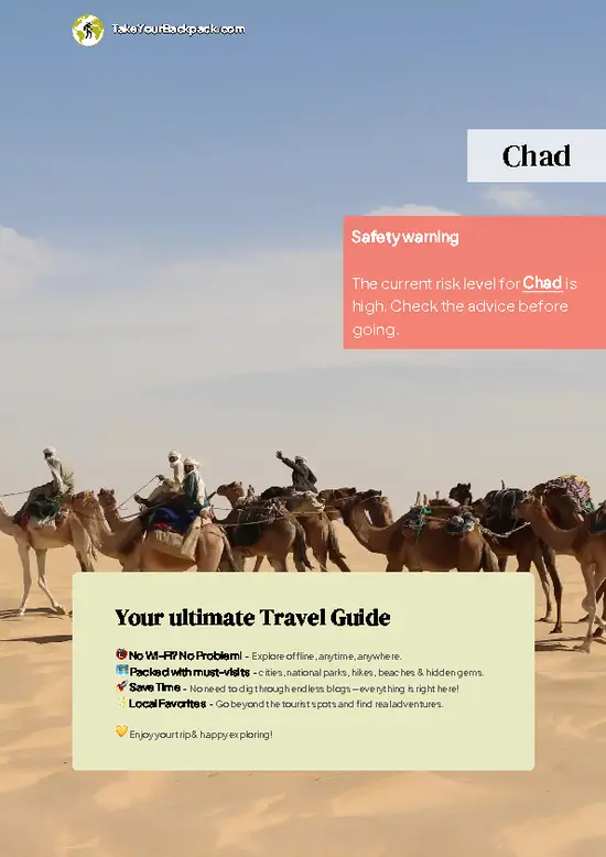 example page 0 from our offline Travel Guide for Chad