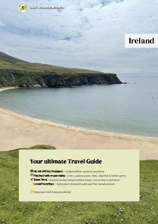 example page 0 from our offline Travel Guide for Ireland