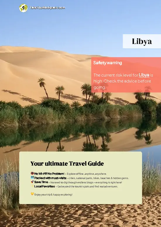 example page 0 from our offline Travel Guide for Libya
